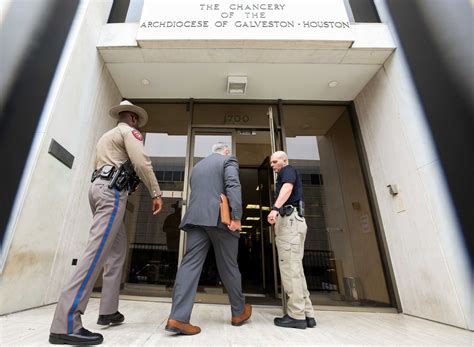 Authorities search Archdiocese of Galveston-Houston for records relating to accused Conroe priest