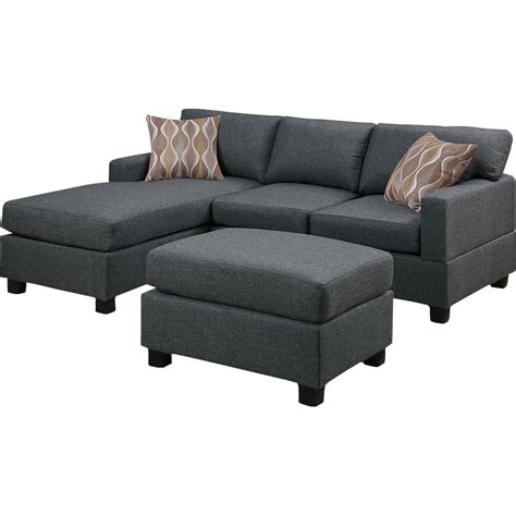 Andover Mills Birchview Reversible Chaise Sectional Sofa & Reviews | Wayfair