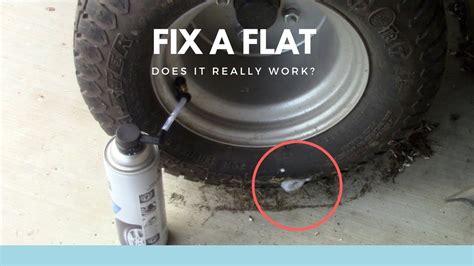 The Fastest Way To Fix A Flat Tire! Fix a Flat In Seconds! - YouTube