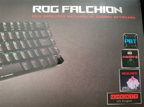 Asus ROG Falchion Keyboard RGB Red, Computers & Tech, Parts & Accessories, Computer Keyboard on ...