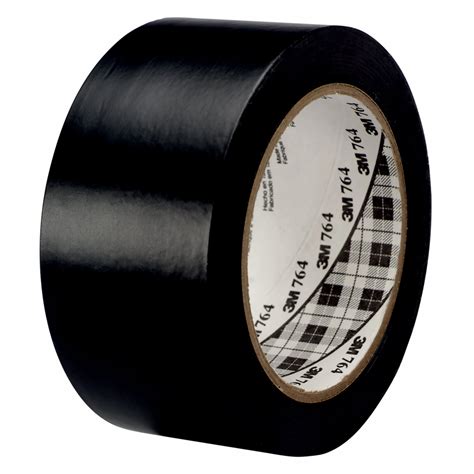 3M General Purpose Vinyl Tape 764i Black - 50mm x 33m - Ellsworth ...