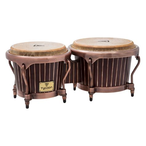 Tycoon Master Handcrafted Pinstripe Series Bongos at Gear4music