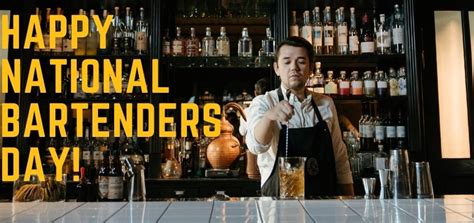 Happy National Bartender's Day!