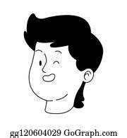 900+ Cartoon Teenager Man Smiling Icon Clip Art | Royalty Free - GoGraph