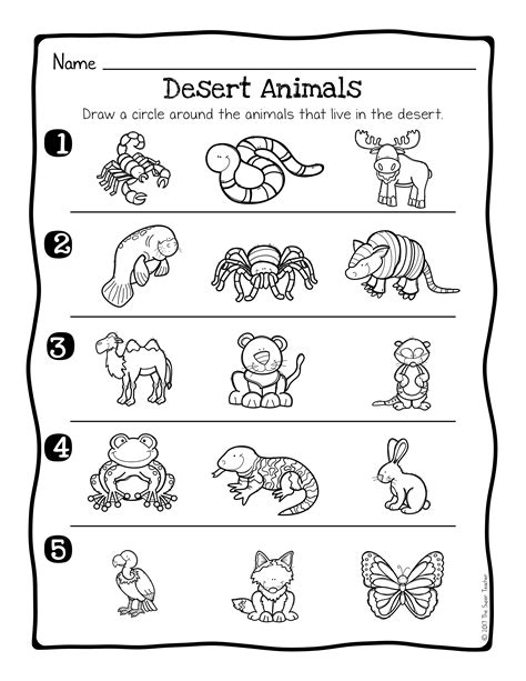 Animal Habitat Worksheets - BELAJAR IPA BERSAMA