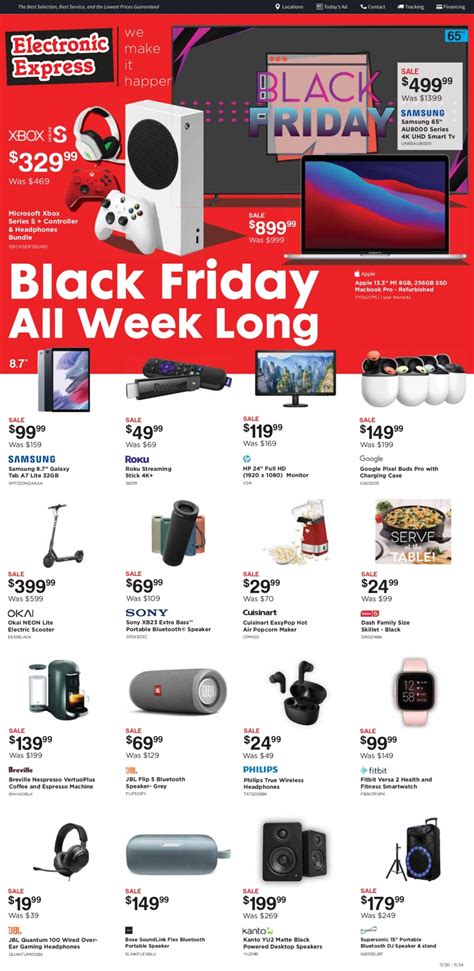 Electronic Express Pre-Black Friday 2022 - Ad & Deals | BlackFriday.com