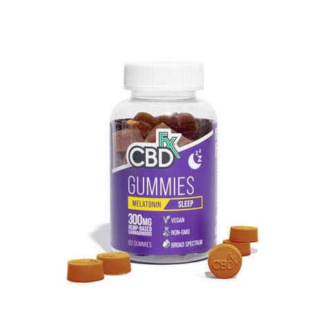 CBD Melatonin Gummies for Sleep - CBDFx - Shop The Marijuana Vape