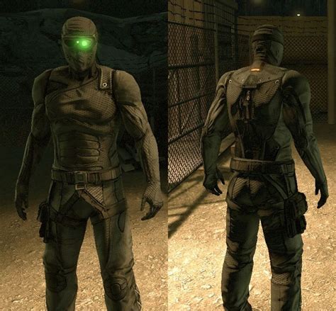 Tom Clancy's splinter cell stealth suit | Trajes espaciales, Soldados, Guerreros