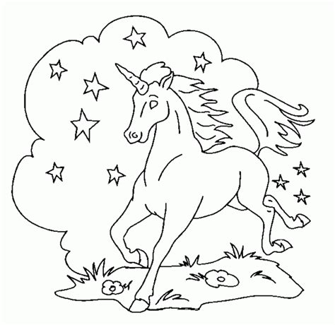 Coloring Now » Blog Archive » Unicorn Coloring Pages