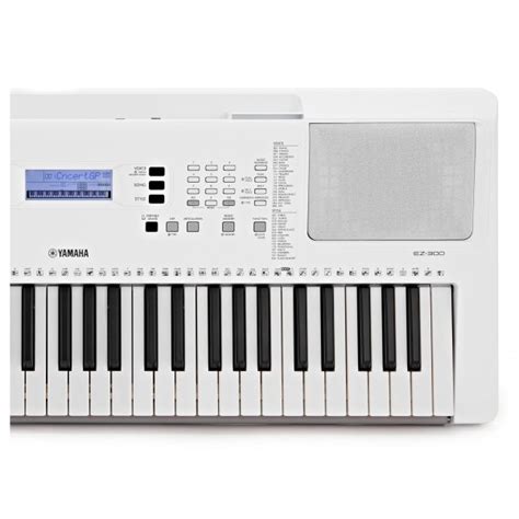 Yamaha EZ300 61 Key Lighting Portable Keyboard Bundle