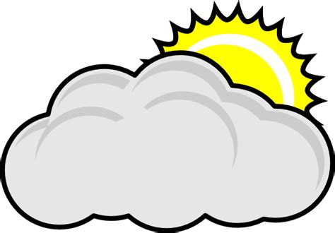 Cloudy Symbol - ClipArt Best