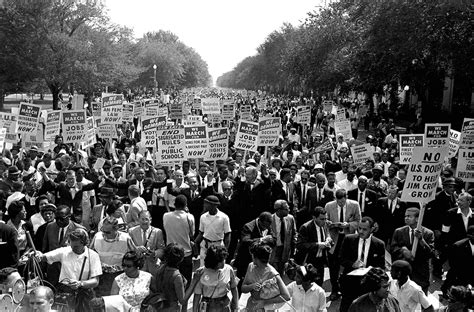 La Marcha sobre Washington de 1963 en imágenes