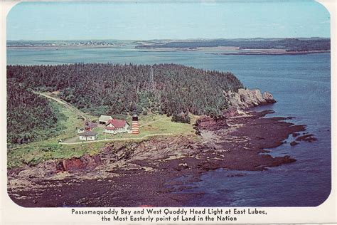 Passamaquoddy Bay, East Lubec | Lubec, Outdoor, Postcard