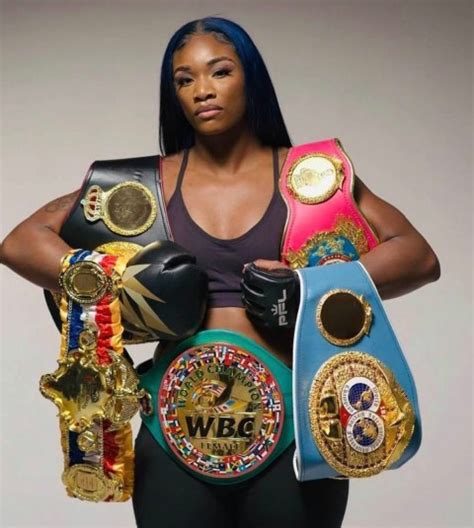 Black Woman Becomes First Boxer Ever To Become Undisputed Champ in Two ...