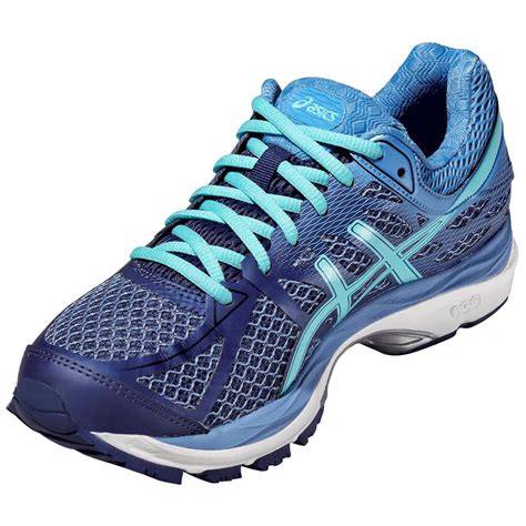 Asics Womens GEL-Cumulus 17 Running Shoes - Blue - Tennisnuts.com