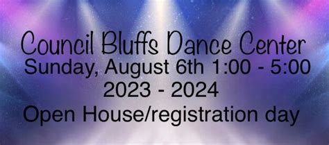 Council Bluffs Dance Center 2023 - 2024 registration day!, Council Bluffs Dance Center, 6 August ...