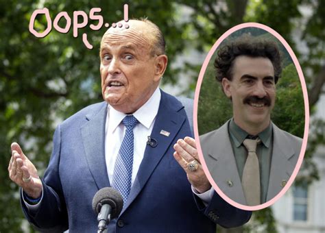 Rudy Giuliani Caught On Camera Touching Himself In Front Of A Young Reporter In Borat 2! - Perez ...