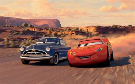 Image - Doc hudson lightning mcqueen.jpg - Pixar Cars Fanon Wiki