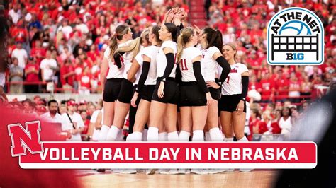 Volleyball Day in Nebraska | Nebraska Volleyball | At The Net - YouTube