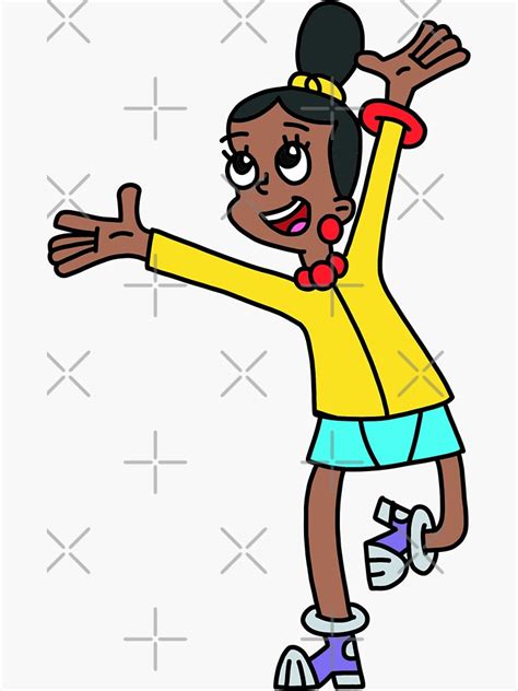 "Cyberchase Jackie Fan Art" Sticker by Ethereal-Enigma | Redbubble