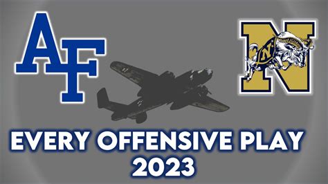 Air Force v. Navy 2023: Every Offensive Play - YouTube