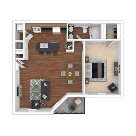 Floor Plan Details | River Ridge Apartments, IN 46240