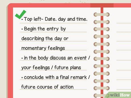 How to Write a Diary: 15 Steps (with Pictures) - wikiHow