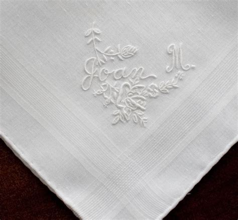 Antique Style: Hanky Primer #2: More Monogrammed Hankies