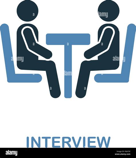 Interview creative icon. Simple illustration. Interview icon from human ...