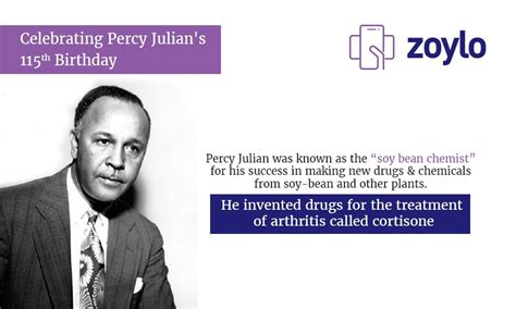 Percy L Julian invented - cortisone | Health care, Inventions, Healthy body