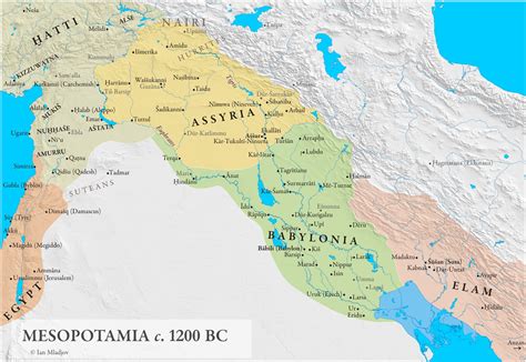 Mesopotamia 1200 BC | Ancient mesopotamia map, Mesopotamia, Ancient mesopotamia