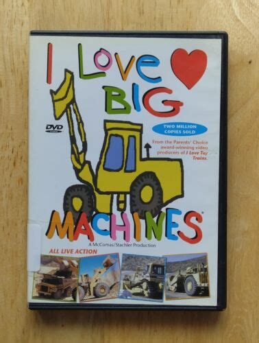 I LOVE BIG MACHINES - DVD - Children's Documentary - 2005 - Bulldozers ...