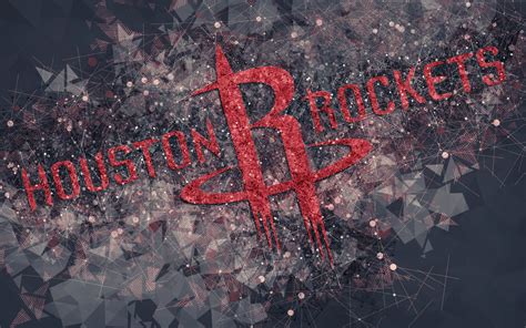 Download Logo Basketball NBA Houston Rockets Sports 4k Ultra HD Wallpaper