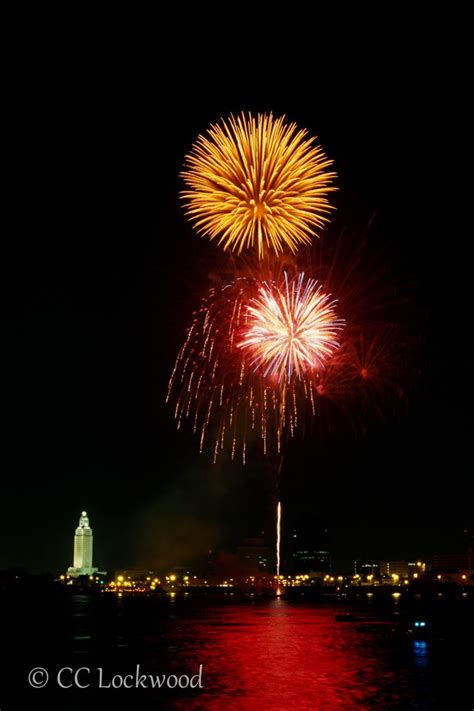 River Front Fireworks - C.C. Lockwood