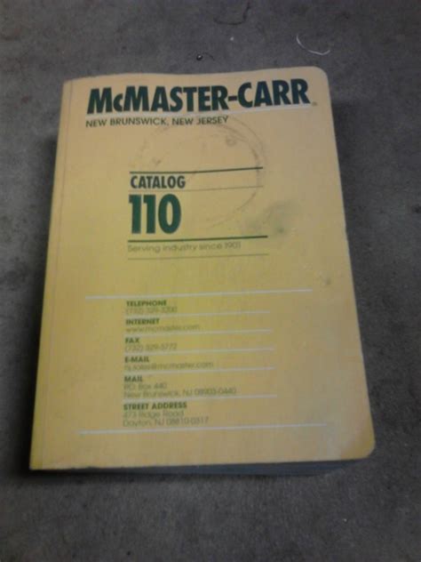 McMaster-Carr Catalog