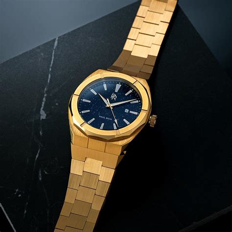 Paul Rich Star Dust Gold Automatic Watch - Flawless Crowns