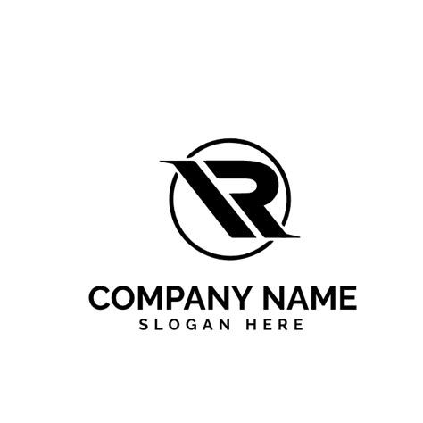 R logo design| Company logo Template | PosterMyWall