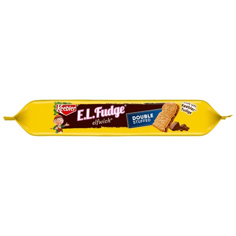 Keebler E.L. Fudge Double Stuffed Elfwich Cookies, 12oz - Walmart.com