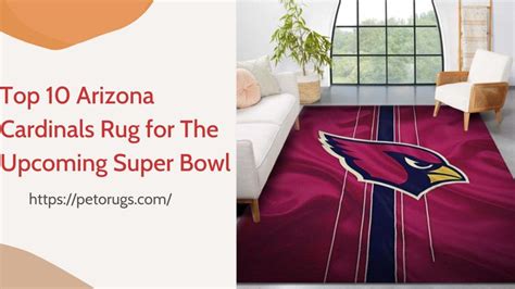 Top 10 Arizona Cardinals Rug for The Upcoming Super Bowl - Peto Rugs