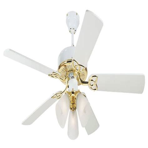 Westinghouse 3 Light Antique Brass Ceiling Fan Kit | Shelly Lighting