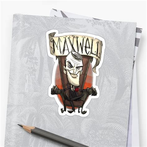 "Don't Starve - Maxwell" Stickers by alemag | Redbubble