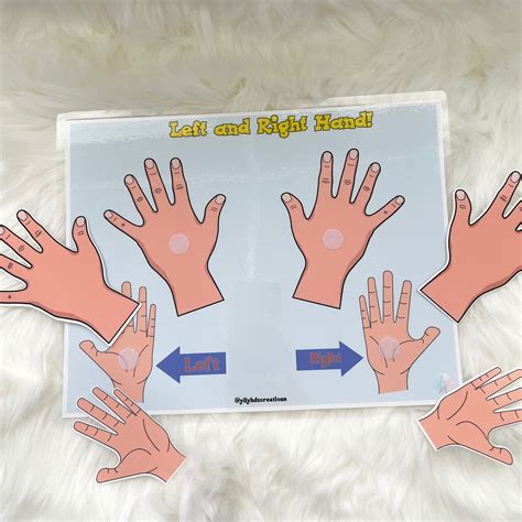 Body Parts Left & Right Learning Education Printable Preschool ...