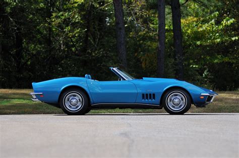 1969, Chevrolet, Corvette, Stingray, L88, Convertible, Blue, Muscle ...