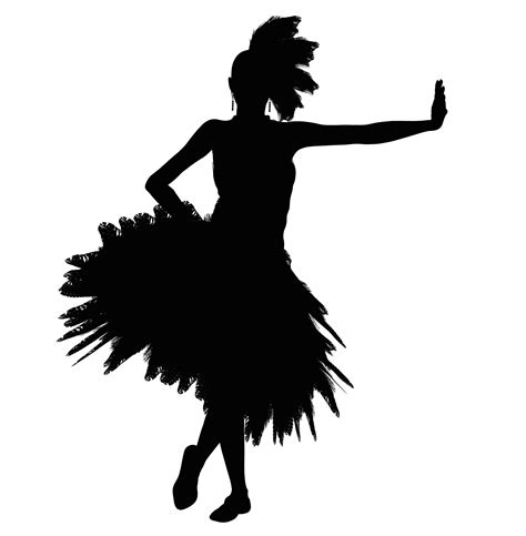 Dancing Girl Silhouette | www.pixshark.com - Images Galleries With A Bite!