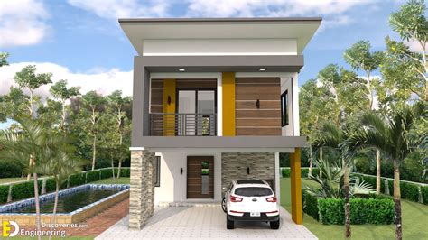 2 Storey House Design And Floor Plan Philippines - floorplans.click