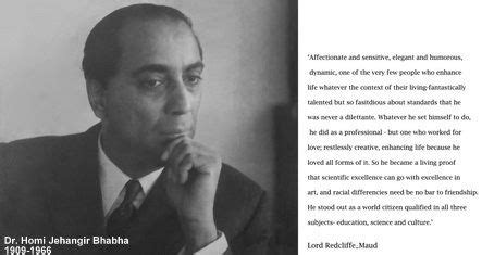 Homi Bhabha | Physicists Quotes | Pinterest