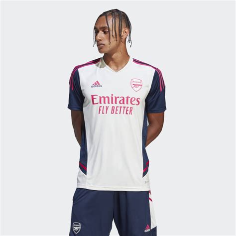 adidas Arsenal Condivo 22 Training Jersey - White | adidas Australia