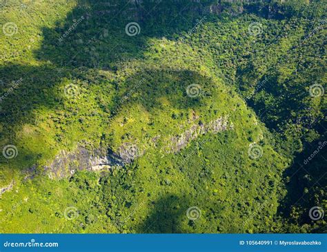 Black River Gorges National Park Stock Image - Image of panoramic ...