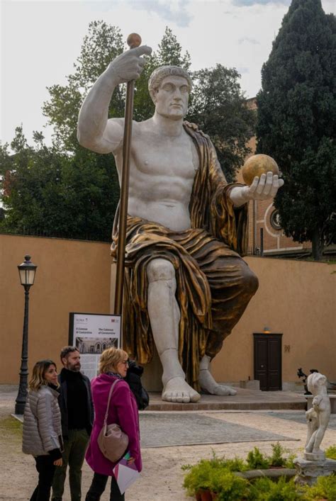 How scientists reconstructed a huge statue of Emperor Constantine the ...