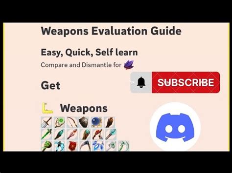 Best OwO weapons Guide || What weapon use || 2023 weapons Guide ...